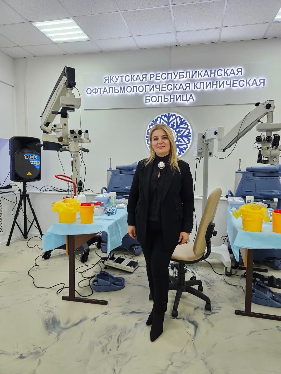 Мастер-класс по катарактальной хирургии для докторов Якутии и Магадана.