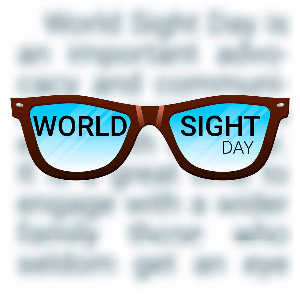 14 октября Всемирный день зрения.