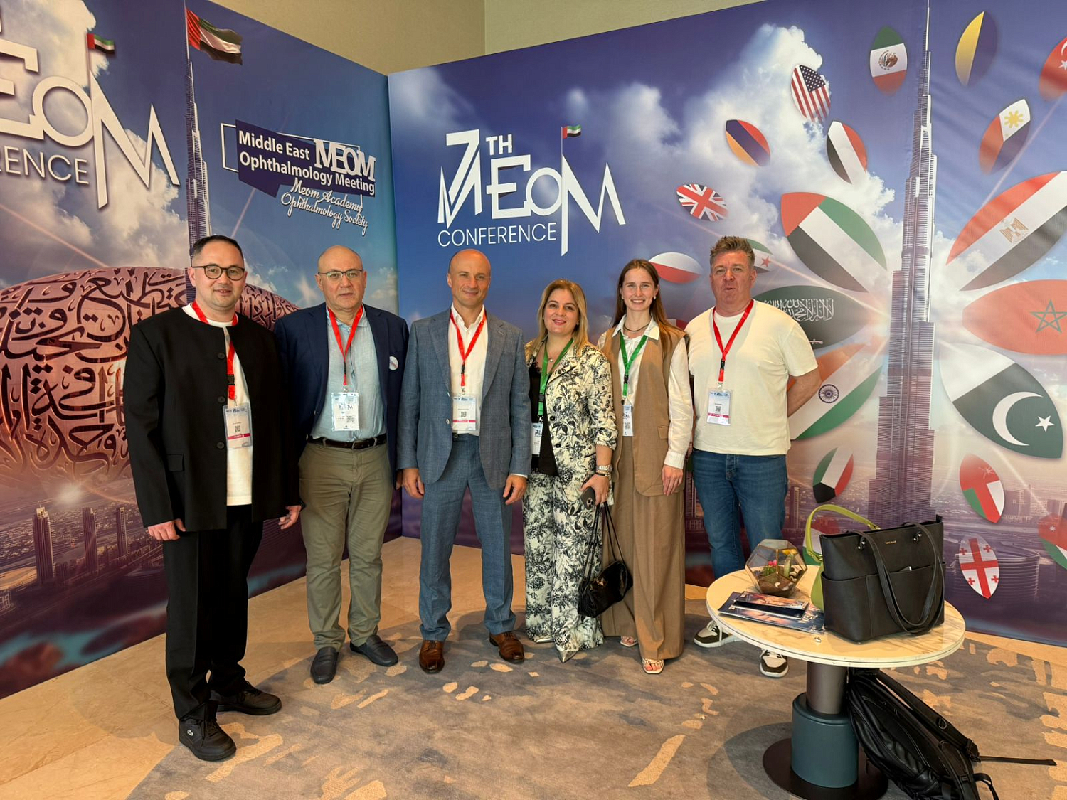 Врачи Офтальмологической клиники СПЕКТР на 7-й Международной конференции MEOM в Дубае
